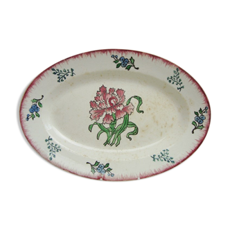 Plate made by Longwy France