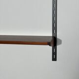 Set of 3 teak shelves by Kai Kristiansen for Feldballes Møbler 60s