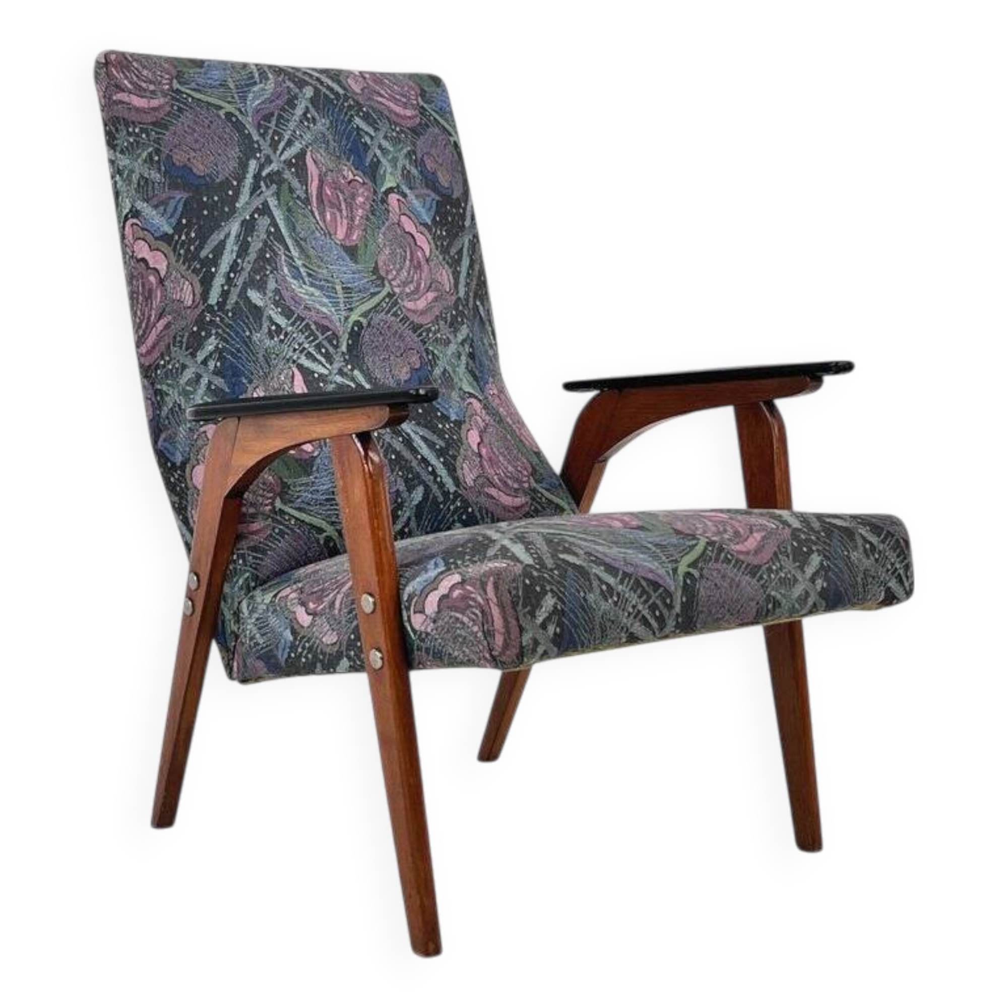 Fauteuil Vintage par Louis Van Teeffelen, 1950s