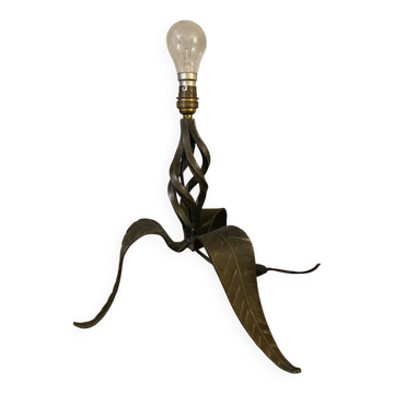 Lampe de table fer forgé