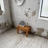 Solid elm bedside table Maison Regain