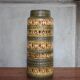 Ceramic vase West Germany, flower pot, interior decoration.