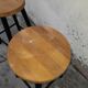 Pair of wooden stools