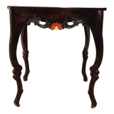 Black lacquered console