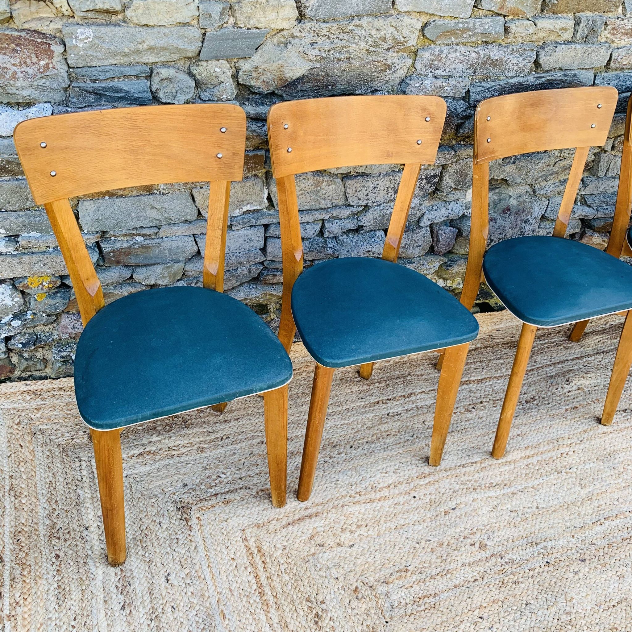 Set of 4 bistro chairs