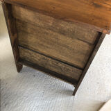 Small oak telephone cabinet