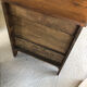 Small oak telephone cabinet