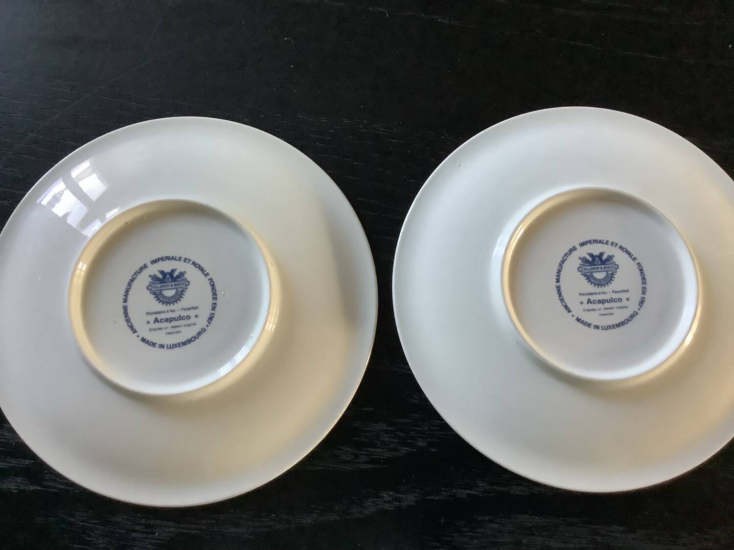 Pair of Acapulco coffee cups by Villeroy & Boch