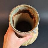 Vase Grès Flamé signé Denbac tout début XXeme - Art Nouveau