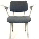 Circle Friso Kramer Revolt Ahrend vintage chair with designer armrests