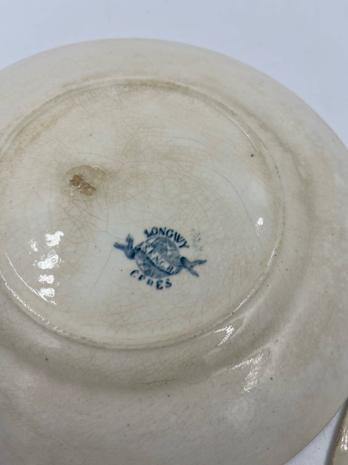 Lot de 3 assiettes Longwy