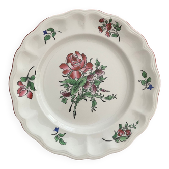 Assiette plate  K&G Luneville