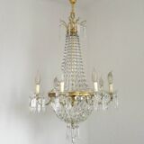 Lustre balloon 8 arms 12 lights