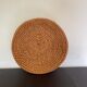 Woven straw basket