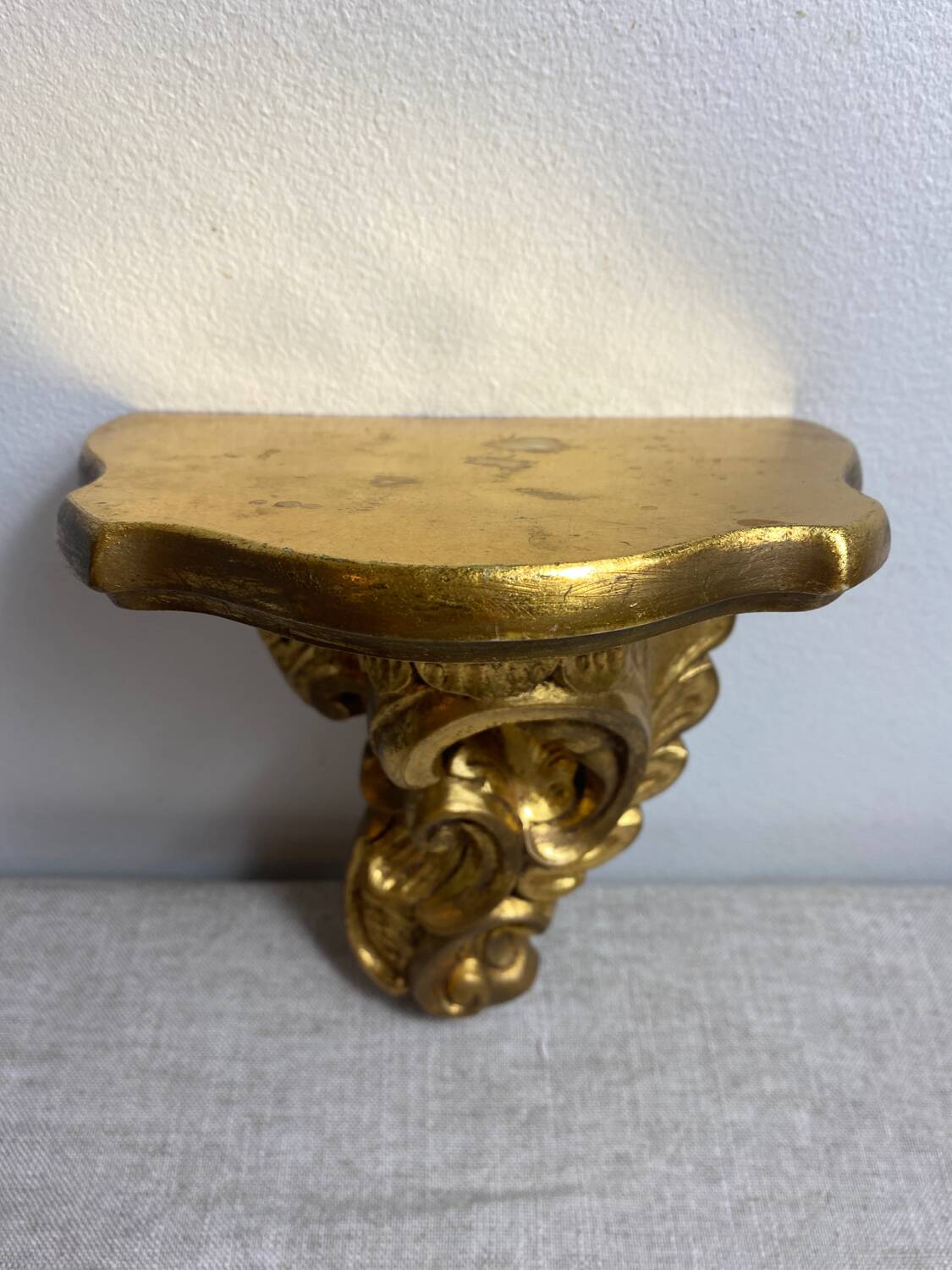 Console murale style baroque
