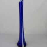 Vase soliflore Murano bleu cobalt