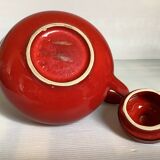 Jasba Germany red teapot
