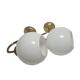 Art Deco sconces, Poland, 1950s, set of 2