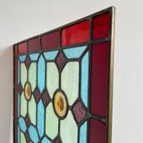 Polychrome stained glass window 1900