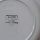 Set of 6 flat plates flowered old French earthenware Digoin Sarreguemines model Cannes