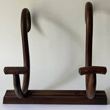 Portemanteau en bois courbé