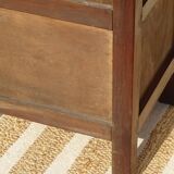 Art Deco period bedside table with marble top