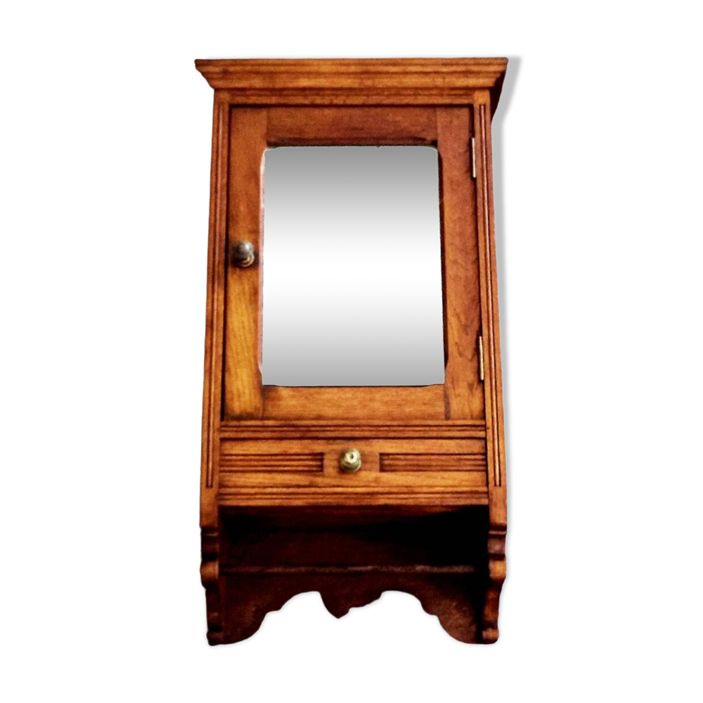 Armoire Mural Porte-Serviettes Wilhelmien – Fer Antique Brun – Aubaho – 39cm