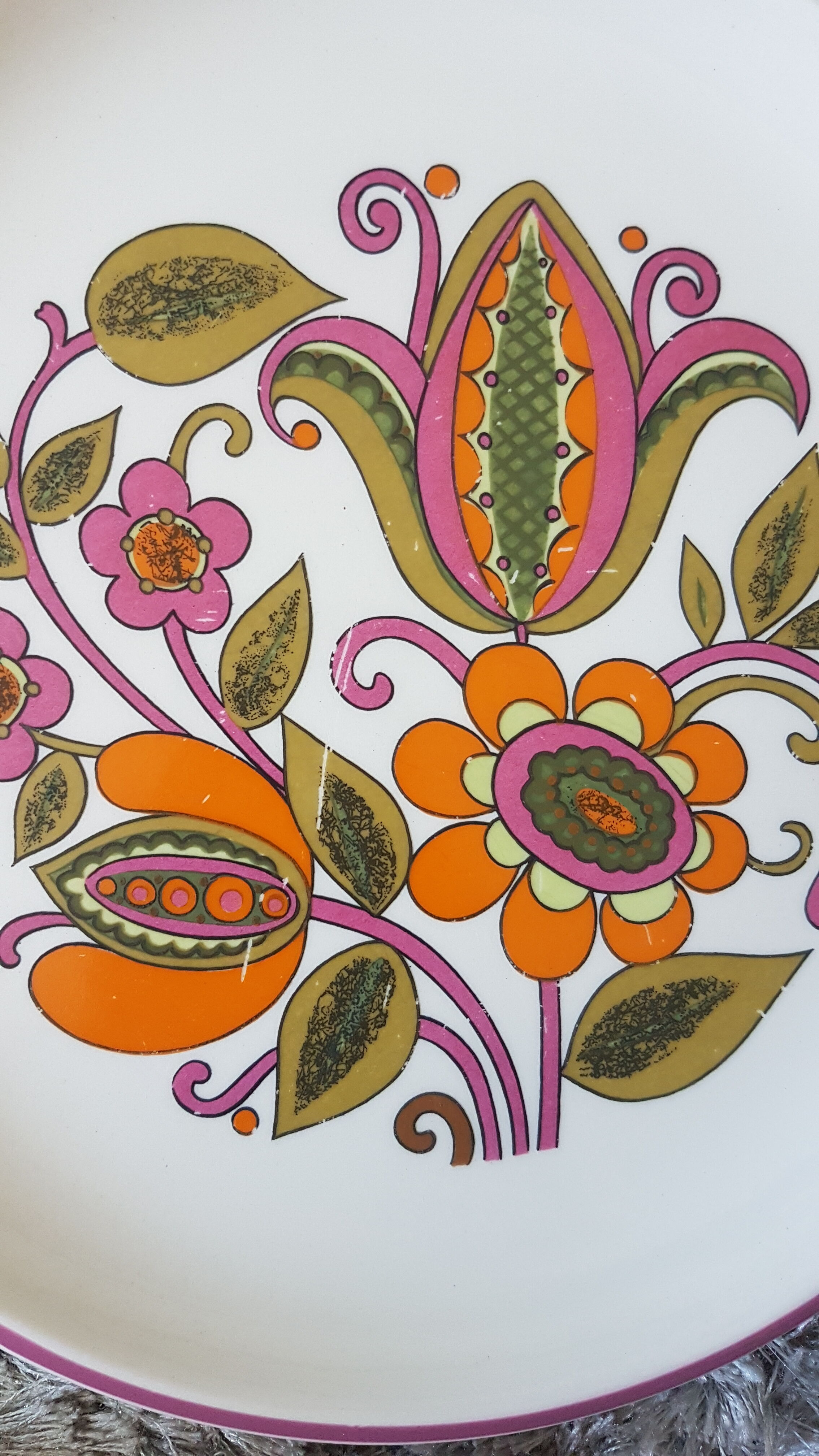 Lot de 6 assiettes creuses Villeroy et Boch Modèle "Bali"