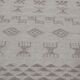 White and grey Berber carpet with Berber motifs 200x150cm