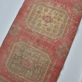 Oushak Vintage Handmade Runner Rug  sku 2131