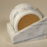 6 marble coasters