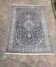 Large hand-tufted blue Persian rug