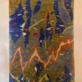 Swedish wool rug from the 60s