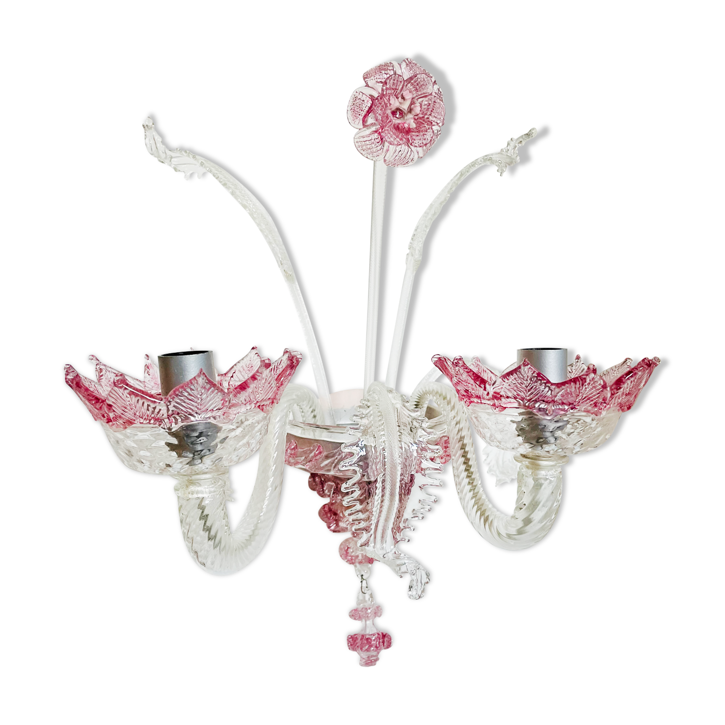 Wall lamp in Murano glass