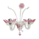 Wall lamp in Murano glass