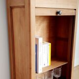 Wooden curtain cabinet