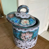 Small ceramic pot fat lava studios Vulcain France