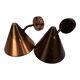 4 Westal copper wall lights