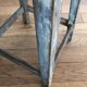 Vintage wooden painter's workshop tabouret