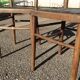 Pair of baumann wooden bistro chairs circa 1905