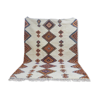 Berber carpet diamonds handmade 295 x 186 cm
