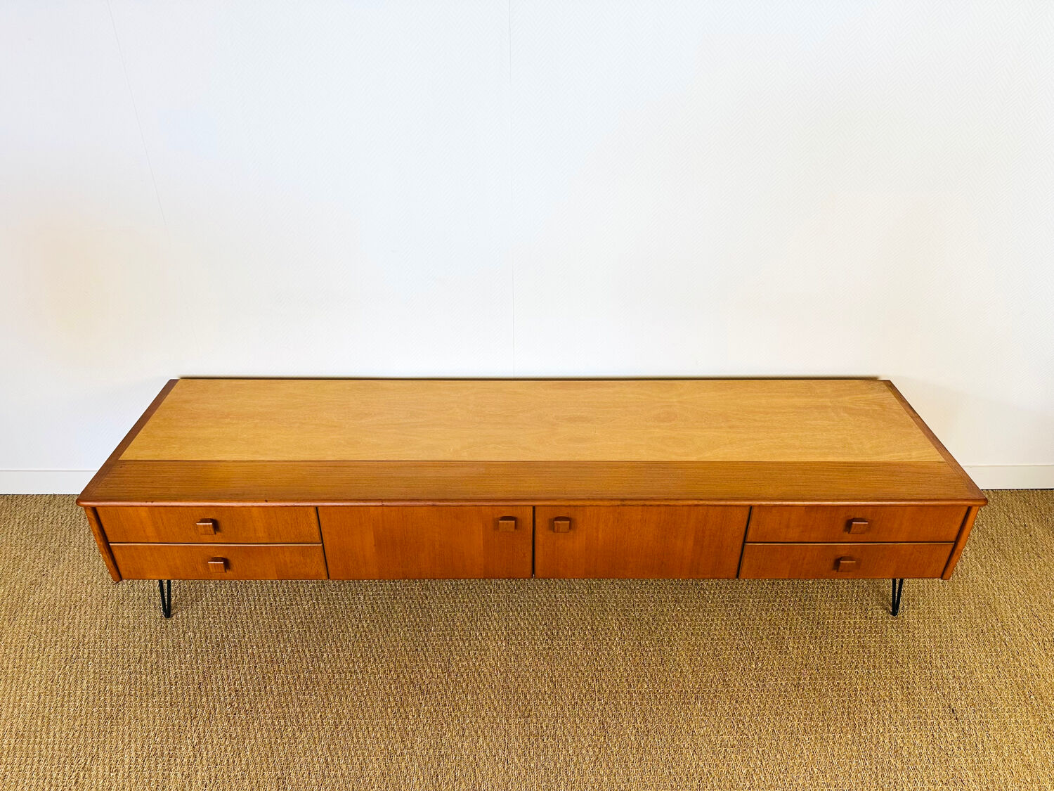 Enfilade scandinave en teck 1960