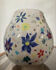 Vase boule vintage en céramique émaillé décor Millefiori