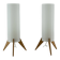 Pair of Raketen table lamps by Luxus, Sweden, 1960s