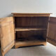 Antique Parisian sideboard with patinated wood / jam cabinet