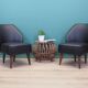 Set of two leather armchairs, Danish design, 90s, made in Denmark