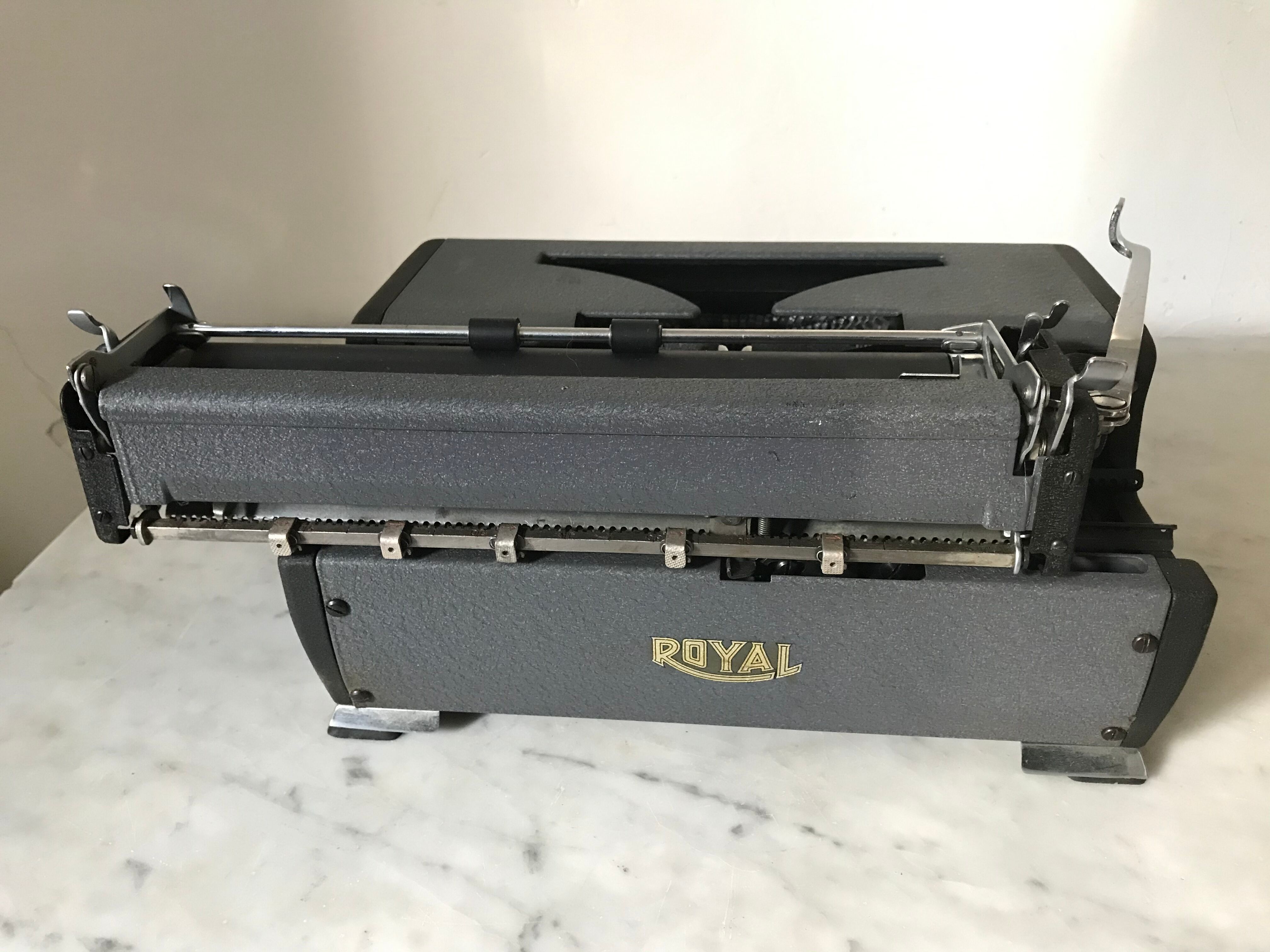 Royal typewriter, circa 1940