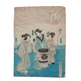 Original Japanese Print by Utagawa Kunisada