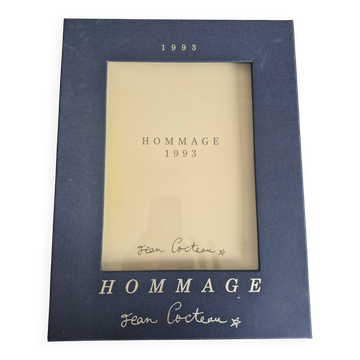 Coffret hommage 1993 Jean Cocteau contenant 4 lithographie numéro 405/500