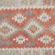 Vintage Turkish kilim, handwoven, 105x171 cm.